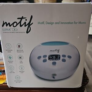 Motif Luna Breast Pump - White